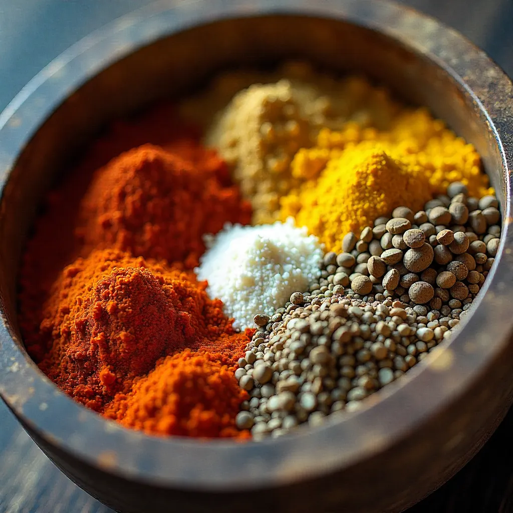 Spice blending flavor profile