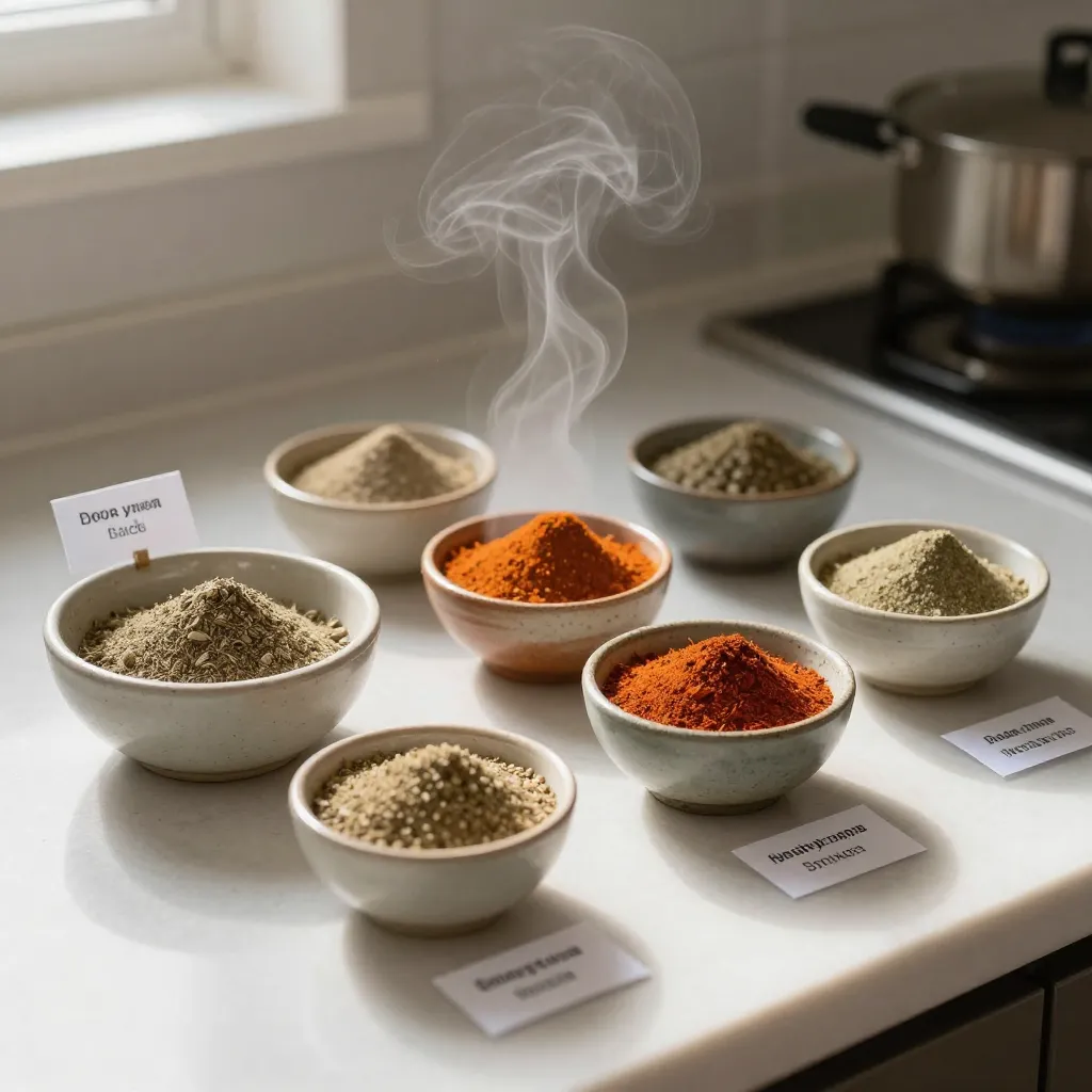 Natural spice photography